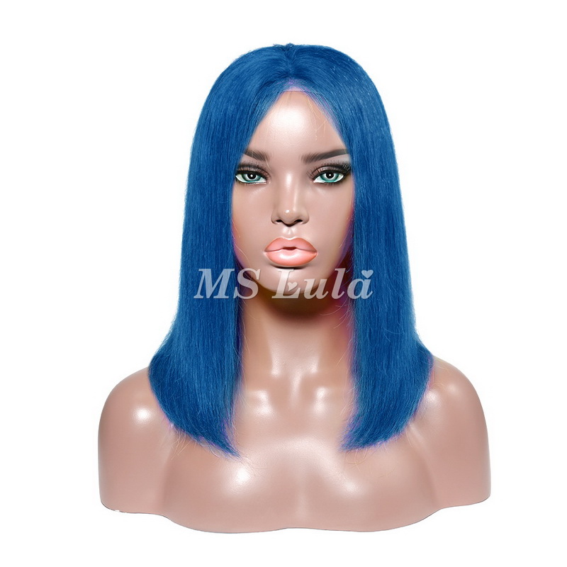 Clearance Sale Colored Straight BOB Lace Front Wig - 图片 4